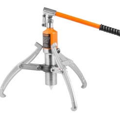 VEVOR Hydraulic Gear Puller, 15 Ton Max Capacity Wheel Bearing Pulling Separator, 2 or 3 Jaws Puller, Vertically and Horizontally, 12" Jaw Hydraulic Puller with Case for Pulling Hubs