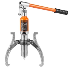 VEVOR Hydraulic Gear Puller, 5 Ton Max Capacity Wheel Bearing Pulling Separator, 2 or 3 Jaws Puller, Vertically and Horizontally, 8
