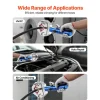 VEVOR Hydraulic Hose Crimper, Hydra-Krimp AC Hose Crimper Kit with 7 Dies Snap-On, Integral Manual Hydraulic A/C Hoses Crimping Tool for Automotive & Air Conditioning Repair - with Carrying Case