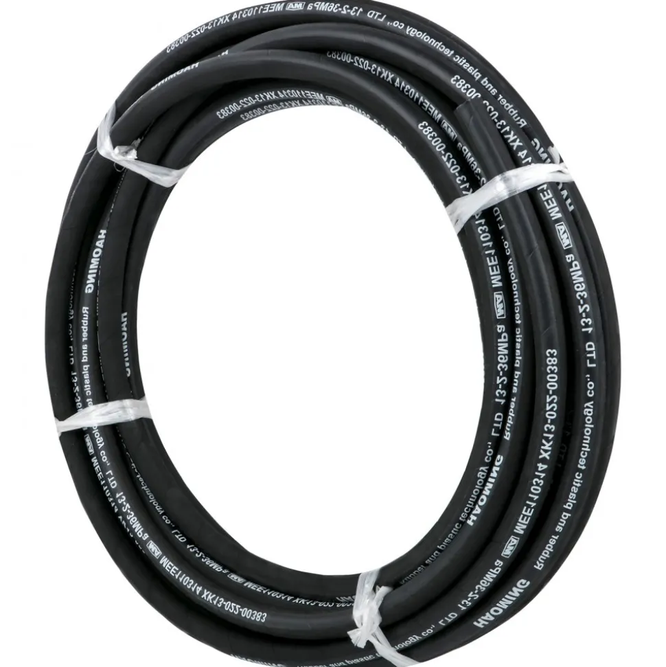 VEVOR Hydraulic Hose 50 Feet Rubber Hydraulic Hoses with 2 High-Tensile Steel Wire Braid, Inner Diameter 1/2 Inch, 5000 PSI Max, Bulk Hydraulic Hose -40 °F to 250 °F, Hydraulic Oil Flexible Hose