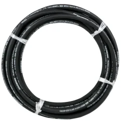VEVOR Hydraulic Hose 50 Feet Rubber Hydraulic Hoses with 2 High-Tensile Steel Wire Braid, Inner Diameter 1/2 Inch, 5000 PSI Max, Bulk Hydraulic Hose -40 °F to 250 °F, Hydraulic Oil Flexible Hose