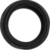 VEVOR Hydraulic Hose 3/4 inch x 50 ft, Coiled Hydraulic Hose 3120 PSI, Rubber Hydraulic Hose with 2 High-Tensile Steel Wire Braid, Bulk Hydraulic Hose -20℃ to 140℃, Hydraulic Oil Flexible Hose
