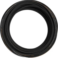 VEVOR Hydraulic Hose 1/4 inch x 100 ft, Coiled Hydraulic Hose 5800 PSI, Rubber Hydraulic Hose with 2 High-Tensile Steel Wire Braid, Bulk Hydraulic Hose -20℃ to 140℃, Hydraulic Oil Flexible Hose