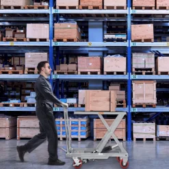 VEVOR Hydraulic Lift Table Cart, 500lbs Capacity 28.5
