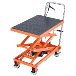 VEVOR Hydraulic Lift Table, 500 lbs Capacity, 47.2