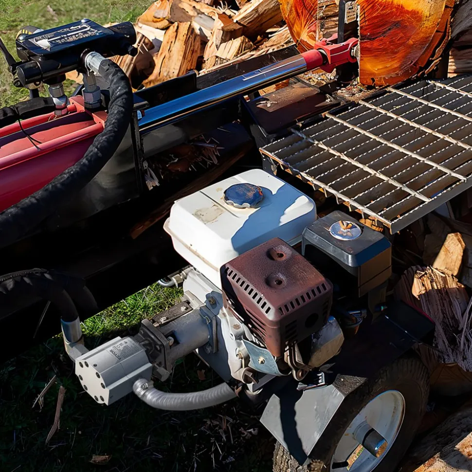 VEVOR Hydraulic Log Splitter Pump, 11GPM, 2 Stage 3000PSI Wood Log Splitter Pump, 1'' Inlet 1/2'' NPT Outlet 3600 RPM Aluminum Hydraulic Gear Pump, for Small Engine Mounting Log Splitters Snowplow