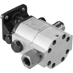 VEVOR Hydraulic Log Splitter Pump, 16GPM, 2 Stage 4000PSI Wood Log Splitter Pump, 1'' Inlet 1/2'' NPT Outlet 3600 RPM Aluminum Hydraulic Gear Pump, for Small Engine Mounting Log Splitters Snowplow