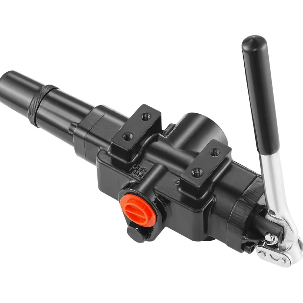 VEVOR Hydraulic Log Splitter Valve 1 Spool, 25 GPM Hydraulic Directional Control Valve, 3626PSI Hydraulic Loader Valve, Hydraulic Joystick Control Valve for Small Tractors, Loaders, Log Splitter