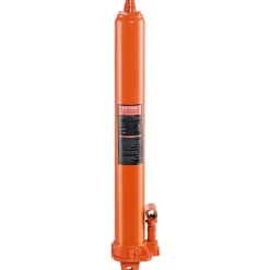 VEVOR Hydraulic Long Ram Jack, 3 Ton Engine Hoist Cylinder with Single Piston Pump And Clevis Base, Hydraulic Ram Cylinder for Engine Lift Hoists, Hydraulic Garage/Shop Cranes, Mechanical, Farm