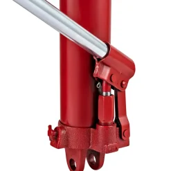 VEVOR Hydraulic Long Ram Jack, 3 Tons/6600 lbs Capacity, with Single Piston Pump and Clevis Base, Manual Cherry Picker with Handle, for Garage/Shop Cranes, Engine Lift Hoist, Red