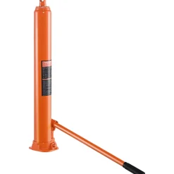 VEVOR Hydraulic Long Ram Jack, 4 Ton Engine Hoist Cylinder with Single Piston Pump And Flat Base, Hydraulic Ram Cylinder for Engine Lift Hoists, Hydraulic Garage/Shop Cranes, Mechanical, Farm
