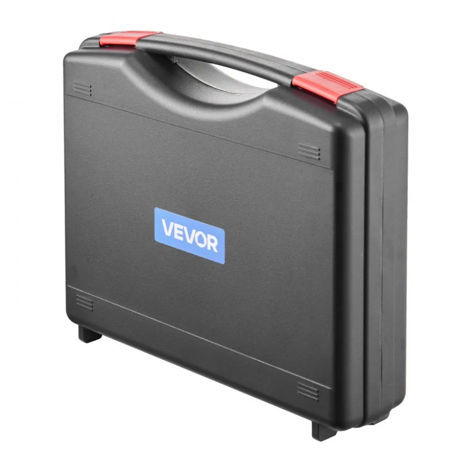 VEVOR Hydraulic Nitrogen Accumulator Charging Kit, All-in-One Nitrogen Fill Kit, Pressure Test System with 3 Gauges (1500, 4000, 6000 PSI), 6 Adapters Couplings, 1 Gas Hose, 1 Valve, 1 CGA580 Adapter