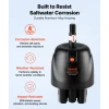 VEVOR Hydraulic Steering Helm Pump 150 HP Outboard Hydraulic Pump for Boats, Marine Boat Steering System, 2.5 MPa Max Work Pressure, Aluminum Alloy Housing, Built-in Lock Valve, Replaceable Shaft Seal