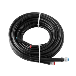 VEVOR Hydraulic Steering Kit 150HP Hydraulic Outboard Steering System 20 ft, Marine Boat Steering System, 2.5 MPa Helm Pump, Two-Way Lock Cylinder, 20 Feet High-Strength Hoses, for Single-Engine Use