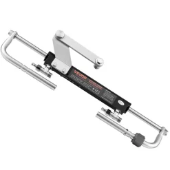 VEVOR Hydraulic Steering Kit, 90 HP, Marine Boat Hydraulic Steering System, with 6.9 MPa/1000 psi Helm Pump, Two-Way Lock Cylinder, and 20 ft High-Strength Hoses, for Single Station, Single-Engine Use