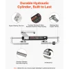 VEVOR Hydraulic Steering Kit, 90 HP, Hydraulic Steering Helm Pump & Cylinder, with 6.9 MPa/1000 psi Max Working Pressure, Aluminum Alloy Housing, Check Valve, for Outboards Fishing Boats Sailboats