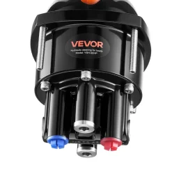 VEVOR Hydraulic Steering Kit, 90 HP, Hydraulic Steering Helm Pump & Cylinder, with 6.9 MPa/1000 psi Max Working Pressure, Aluminum Alloy Housing, Check Valve, for Outboards Fishing Boats Sailboats