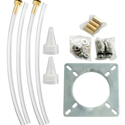 VEVOR Hydraulic Steering Kit, 300HP Hydraulic Steering Compact Cylinder, Hydraulic Outboard Steering Kit with Helm Pump for Boat Marine Steering System