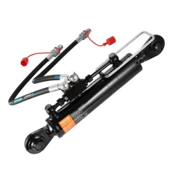 VEVOR Hydraulic Top Link Cat. 2-2（8-5/16 in, 19-11/16~28 in), Hydraulic Cylinder with 2 Hoses & G3/8" Check Valve