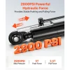 VEVOR Hydraulic Top Link Cat. 2-2 (11 in Stroke, 22-7/16 in to 33-7/16 in), Max 2900PSI Hydraulic Cylinder with 2 Hoses & G3/8" Check Valves for Tractors