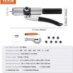 VEVOR Hydraulic Tube Expander, 3/8