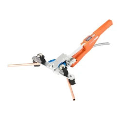 VEVOR Hydraulic Tubing Bender Kit, 1/4 to 7/8 Inch, Copper Tube Pipe Bender, Forward/Reverse HVAC Bending Tool, with 7 Color Aluminium Alloy Dies, for HVAC Air Conditioning Refrigeration Auto Repair