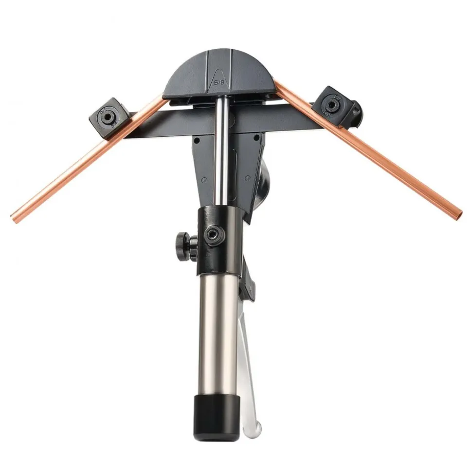 VEVOR Hydraulic Tubing Bender Kit, 1/4 to 7/8 Inch, Copper Tube Pipe Bender, HVAC Bending Tool Set, 90° Bend, with 7 Aluminium Alloy Dies, for HVAC Air Conditioning Refrigeration Automotive Repair