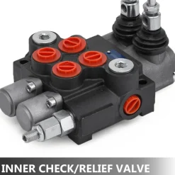 VEVOR Hydraulic Valve 2 Spool Hydraulic Directional Control Valve 11gpm Hydraulic Control Valve Double Acting for Tractors Loaders Tanks