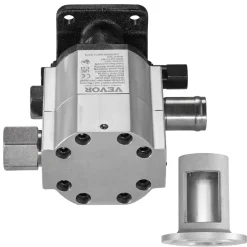 VEVOR Hydraulic Wood Log Splitter Pump Kit, 13 GPM, 2 Stage 4000 PSI Aluminum Hydraulic Gear Pump, with Coupling Installation Base 1/2'' NPT Outlet 3600 RPM, for Small Engine Mounting Log Splitter