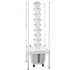 VEVOR Hydroponic Tower, 30 Pods 6 Tiers Hydroponics Growing System Kit with App Control, Vertical Home Garden with 20L Water Tank & Pump, Planter Germination Kit for Indoor Herbs, Fruits, Vegetables