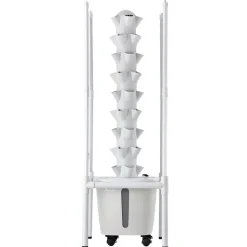 VEVOR Hydroponic Tower, 30 Pods 6 Tiers Hydroponics Growing System Kit with App Control, Vertical Home Garden with 20L Water Tank & Pump, Planter Germination Kit for Indoor Herbs, Fruits, Vegetables