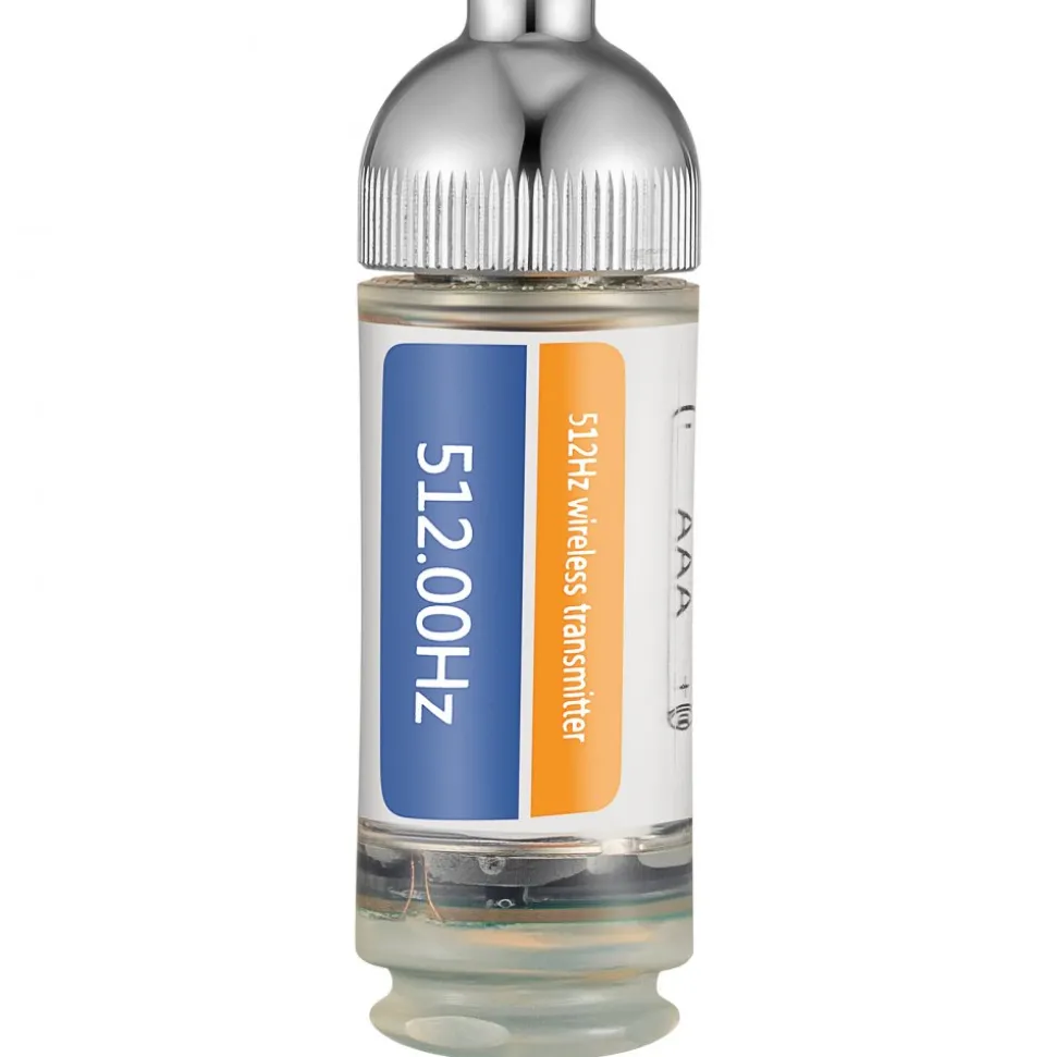 VEVOR 512HZ Sonde 8/5" and 1/4-20" Connectors Rigid Drain Locator for Locating & Detecting Small Sewer & Pipelines, Silver