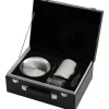 VEVOR Ice Ball Press Kit, Anodized 7075 Aluminum, with Silicone Moulds, Large Mat, Stainless Steel Tong & Two Glasses, Double Size Crystal Clear Rounds for Whiskeys, Cocktails on Parties & Holidays