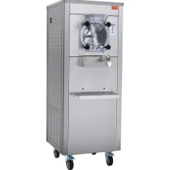 VEVOR Ice Cream Maker for Commercial Use, Produces 18 Liters per Hour, 1780W, Offers Single Flavor, Equipped with Wheels, 6L Stainless Cylinder, LED Display, Automatic Cleaning & Pre-cooling Functi