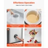 VEVOR Ice Cream Maker, 2.11 Qt. Large Capacity, Electric Automatic Ice-Cream Machine, with Easy Operation & Cleaning, Stainless Steel Shell, for Homemade Frozen Yogurt, Fruit Sorbet, Gelato, Silver