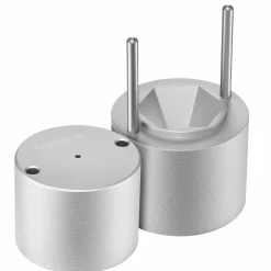 VEVOR Ice Diamond Press, 2.4" Ice Ball Maker, Aviation Aluminum Diamond Ice Ball Press Kit for Ice Diamond, Ice Press with Tong and Drip Tray, for Whiskey, Cocktail, Bourbon, Scot on Party & Holiday