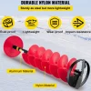 VEVOR Ice Drill Auger, 6" Diameter Nylon Ice Auger, 39" Length Ice Auger Bit,Auger Drill with 11.8" Extension Rod,Auger Bit with Drill Adapter,Top Plate & Blade Guard for Ice Fishing Ice Burrowing