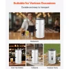 VEVOR Ice Tea Dispenser, 4 Gal/15L 304 Stainless Steel Beverage Dispenser with Spigot & Handle, Suitable for Hot and Cold Drinks, for Iced Tea Coffee Water in Cafes & Restaurants