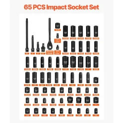 VEVOR Impact Socket Set, 1/2