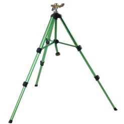 VEVOR Impact Sprinkler on Tripod Base, Heavy Duty Tripod Sprinklers with Brass Head & 3/4