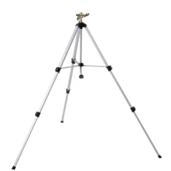 VEVOR Impact Sprinkler on Tripod Base, Heavy Duty Tripod Sprinklers with Brass Head & 3/4