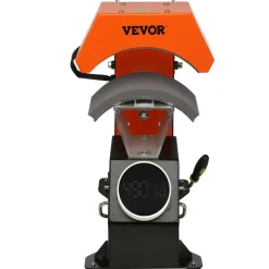 VEVOR 3-in-1 Auto Hat Heat Press with 3pcs Interchangeable Platens(6.6