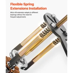 VEVOR 36-in-1 Bearing Puller Set, 36 PCS 3-Jaw Hook Puller for Internal External Bearings and Bearing Without Inner Shaft, Multifunctional Bearing Removal Tool with Heavy Duty Portable Storage Case