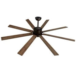 VEVOR 72 In Ceiling Fan with Light, 6-Speed Remote Control, Dimmable 3-Color Temperature, Reversible DC Motor, Modern Low Profile Flush Mount Fan for Bedroom, Living Room, Indoor/Outdoor Use, Coffee