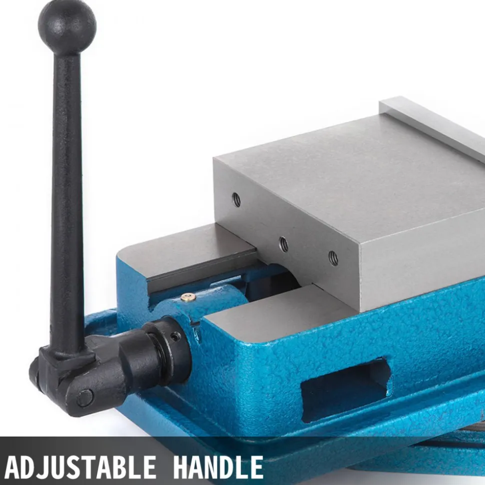 VEVOR 5 Inch ACCU Lock Down Vise Precision Milling Vice 5 Inch Jaw Width Drill Press Vise Milling Drilling Machine Bench Clamp Clamping Vice with 360 Degree Swiveling Base CNC Vise