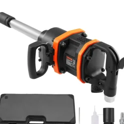 VEVOR 1 Inch Air Impact Wrench, Up to 3160 ft-lbs High Reverse Torque Output 1