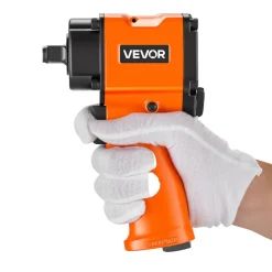 VEVOR 1/2-Inch Air Impact Wrench, Up to 738 ft-lbs Nut-busting Torque, Stubby Size & Lightweight Pneumatic Impact Gun for Auto Repairs and Maintenance