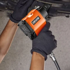 VEVOR 1/2-Inch Air Impact Wrench, Up to 738 ft-lbs Nut-busting Torque, Stubby Size & Lightweight Pneumatic Impact Gun for Auto Repairs and Maintenance