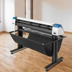 VEVOR 53-Inch Automatic Contour Vinyl Cutter Plotter Force & Speed Adjustable Sign Cutting With Floor Stand & Signmaster Software