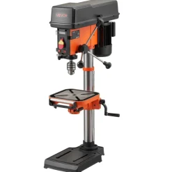 VEVOR 12-Inch Benchtop Drill Press, 6.2 Amp, 1 HP Bench Drill Press, 530 to 3140 RPM Variable Speed, 0-45° Tilting Worktable, with Laser and LED Work Light, Tabletop Drilling Machine, for Wood Metal
